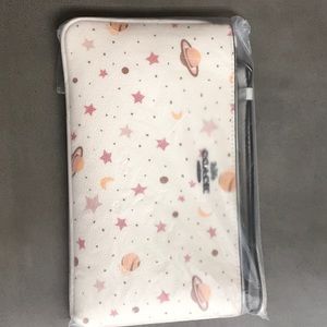Coach celestial print wristlet new in box